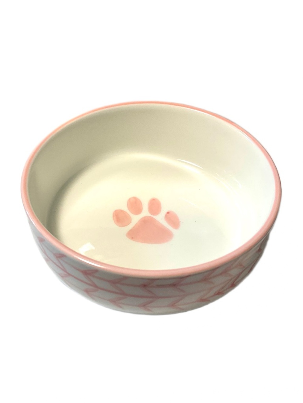 Signature Housewares Pink Cat Bowl